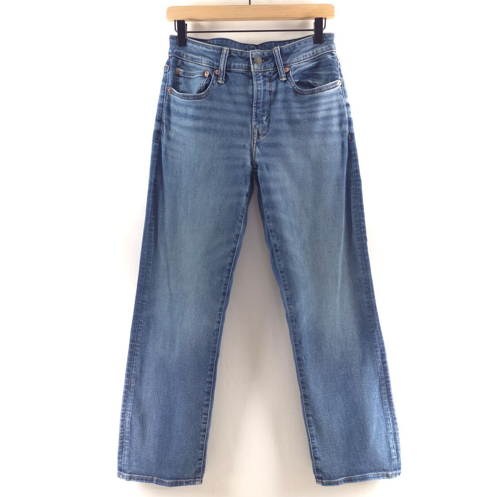 American Eagle Mens Original Bootcut Jeans 28x30 Blue Airflex+ High Stretch
